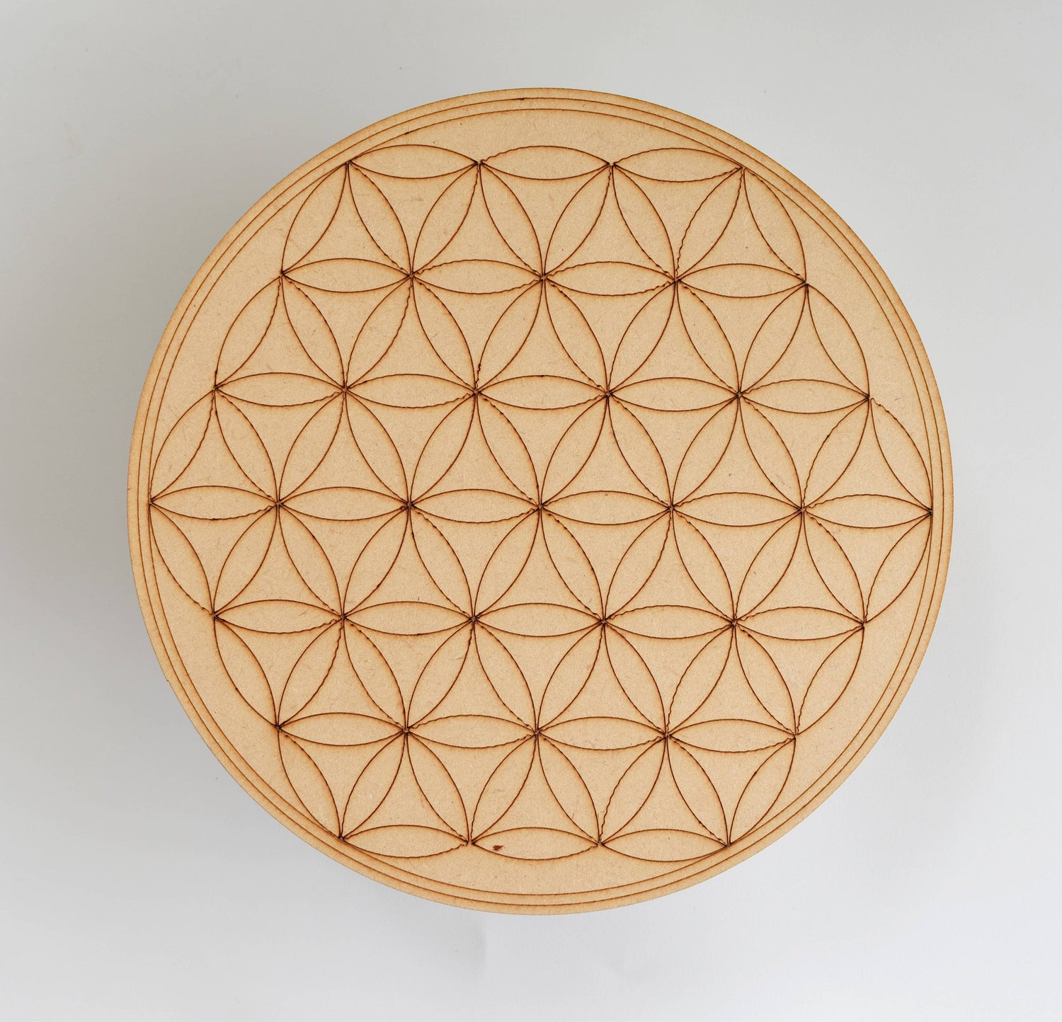 6" Dowsing Pendulum Board, Dowsing Board Grid Board  DestGlow