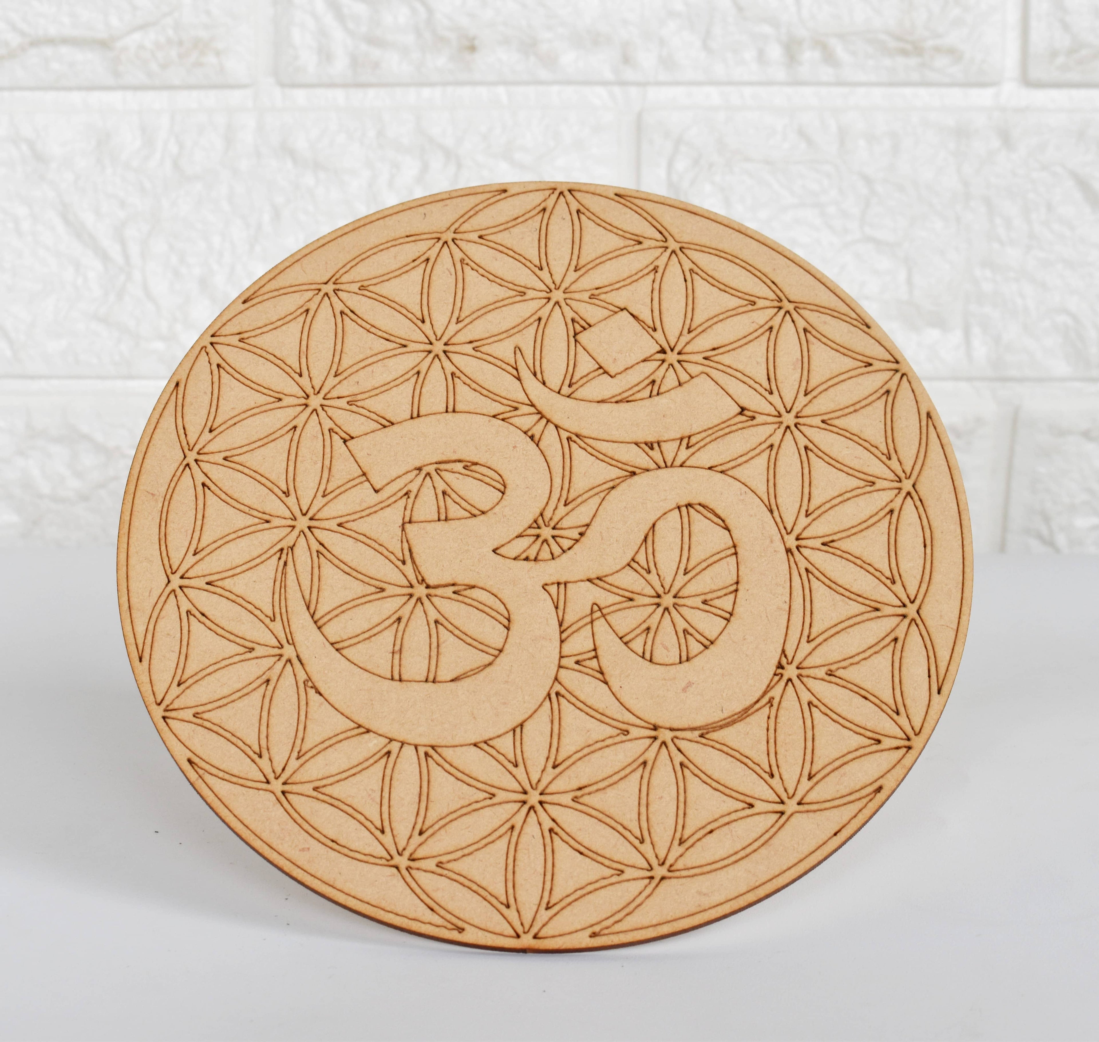 6" Dowsing Pendulum Board, Dowsing Board Grid Board  DestGlow