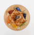 Seven Chakra Crystal Pendulum with Wooden Grid Plate, Selenite Log  DestGlow