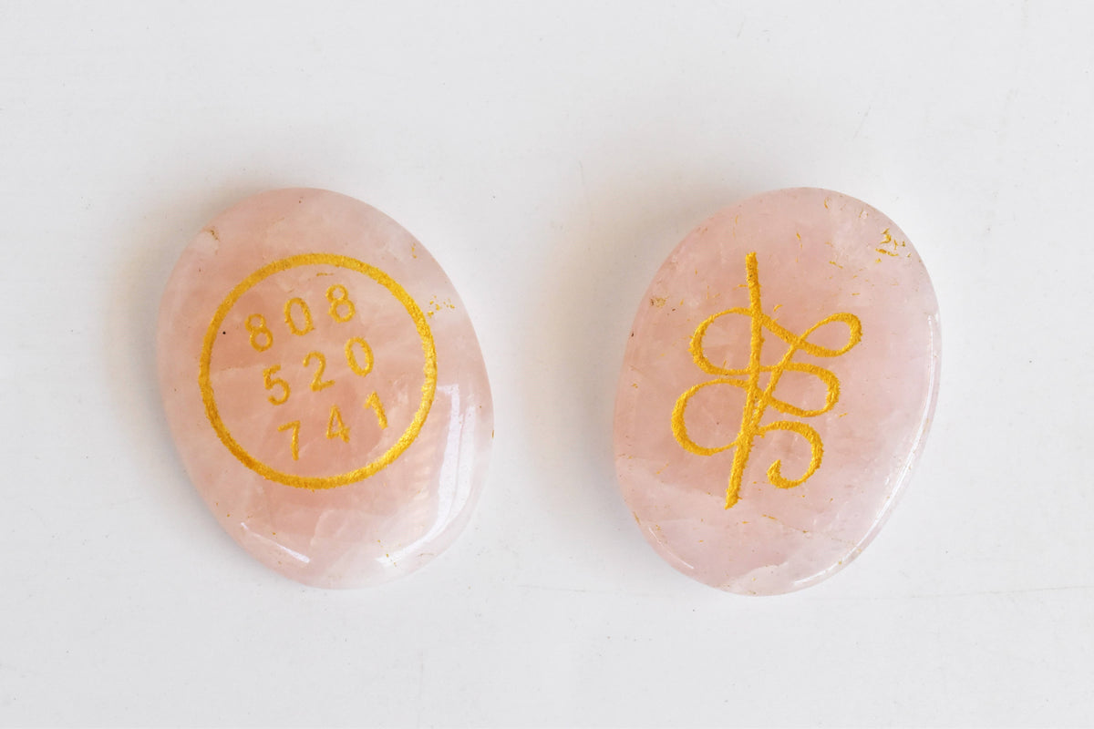 Rose Quartz Zibu Stones, Zibu Crystals Success Zibu Coins.