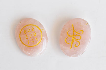 Rose Quartz Zibu Stones, Zibu Crystals Success Zibu Coins.