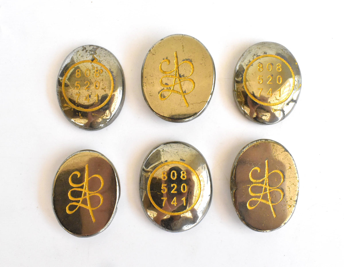 Pyrite Zibu Stones, Zibu Crystals Success Zibu Coins