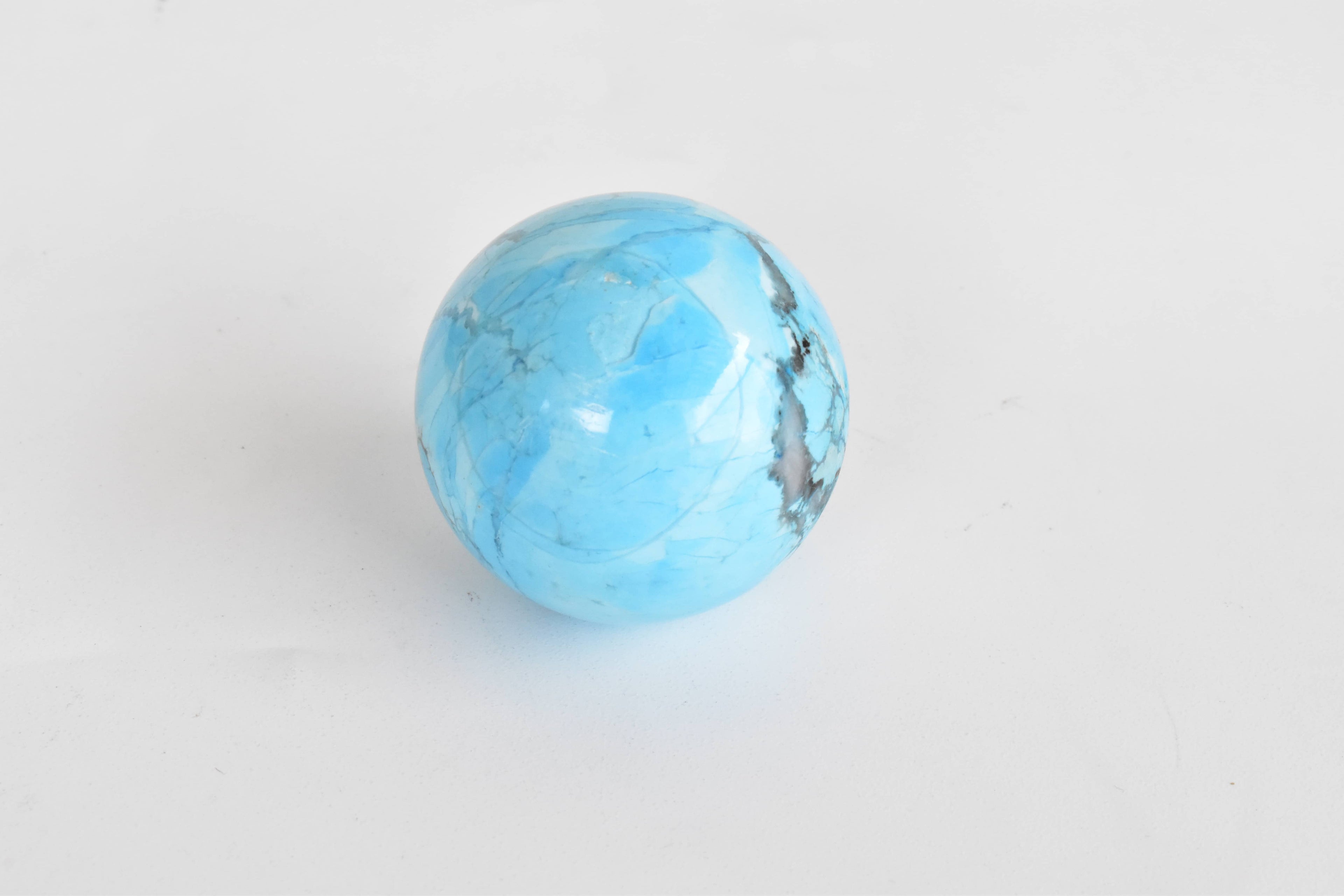 1Pc Turquoise Howlite Sphere Crystal Ball Healing Sphere