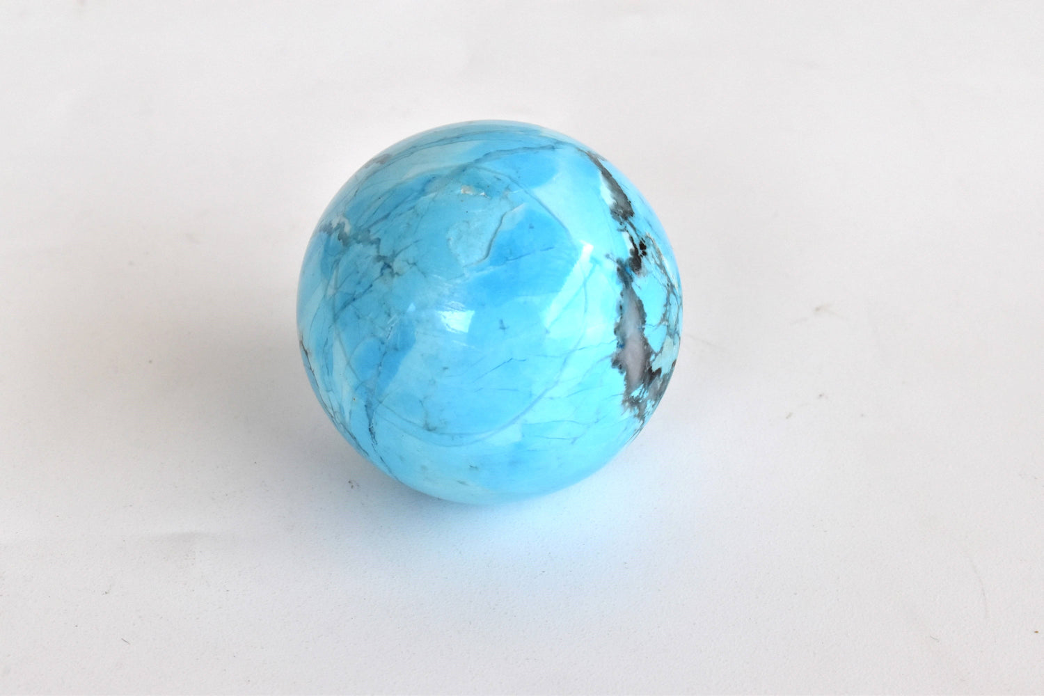 1Pc Turquoise Howlite Sphere Crystal Ball Healing Sphere