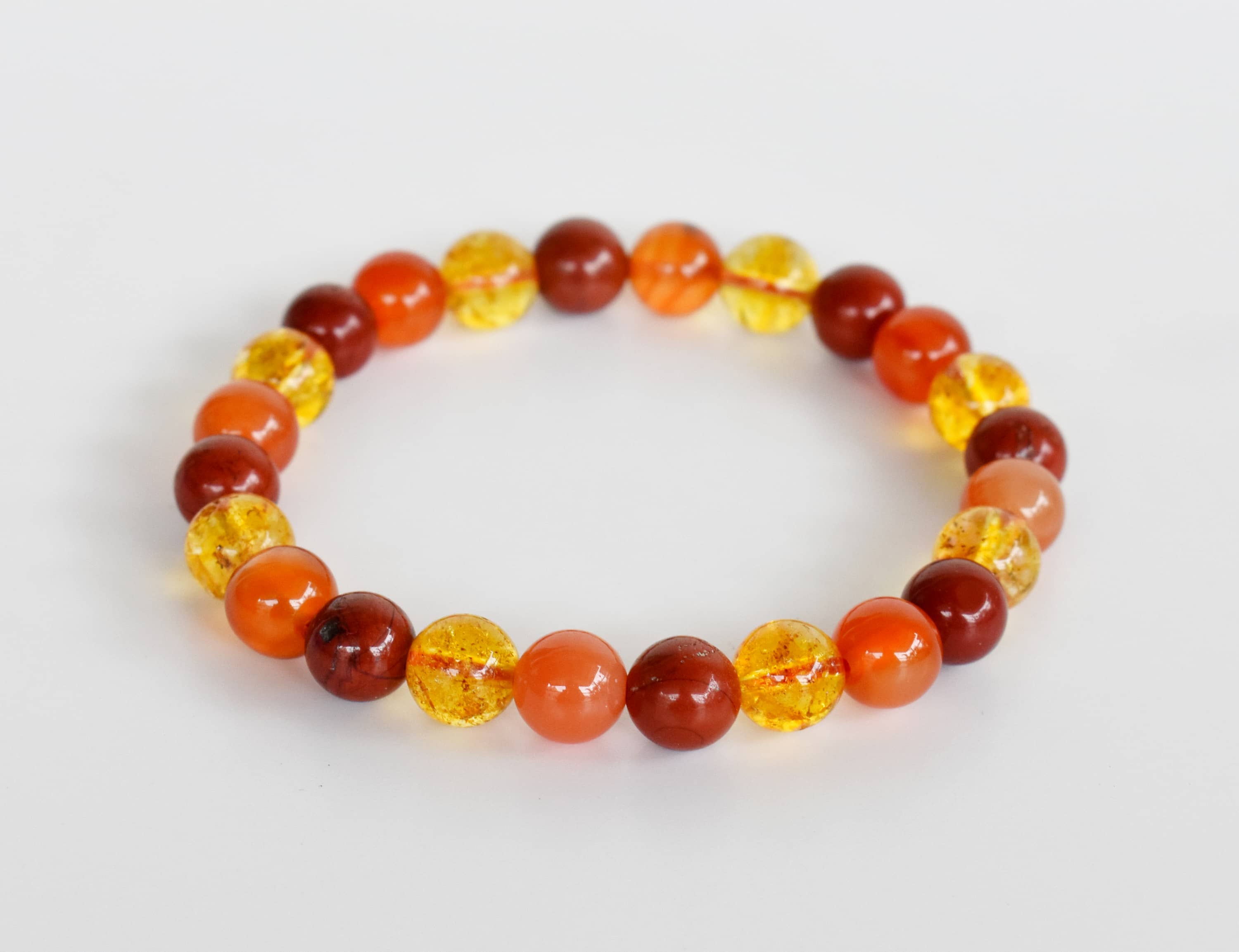 Enhances PASSION Crystal Bracelet (Joy, Creativity, Confidence)  DestGlow