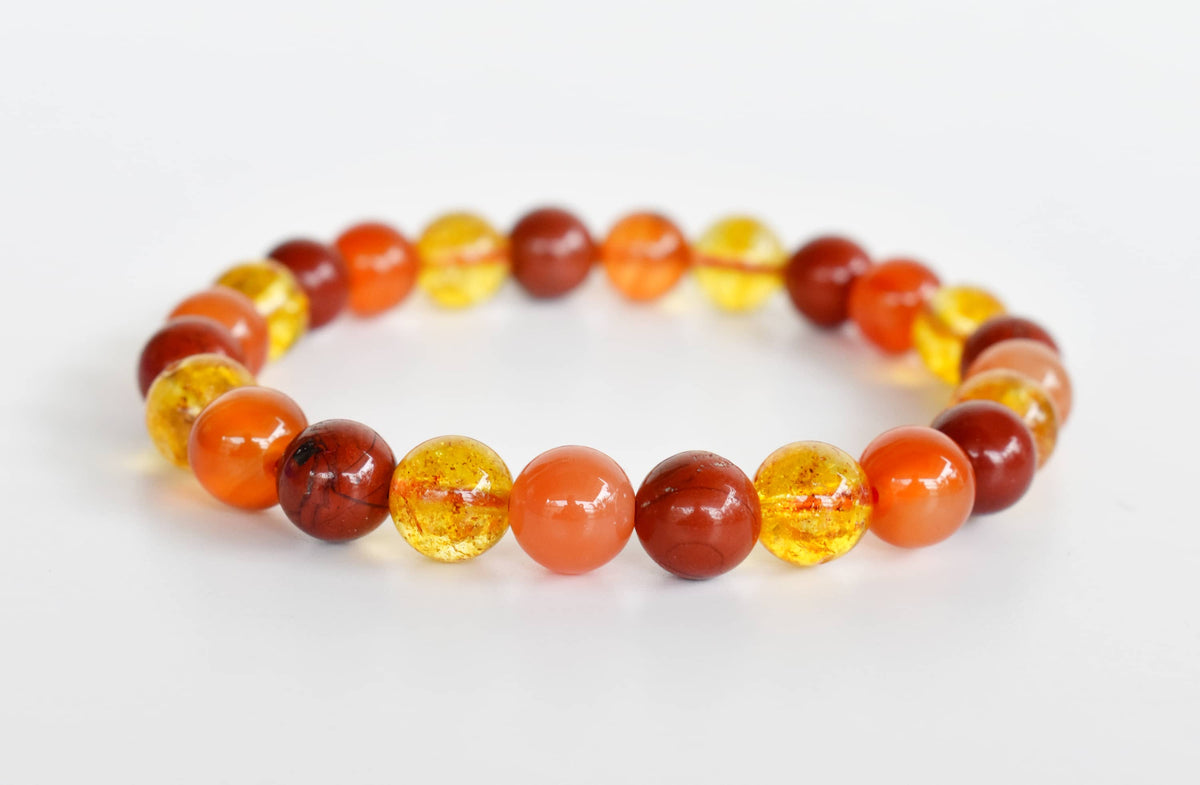 Enhances PASSION Crystal Bracelet (Joy, Creativity, Confidence)  DestGlow