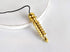 6 Ring Bullet Brass Pendulum Silver Metal Egyptian Pendulums.  DestGlow