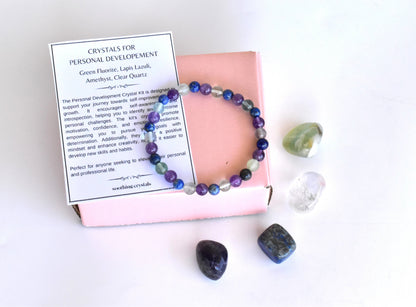 PERSONAL DEVELOPMENT Crystal Kit, Crystals for Student.  DestGlow