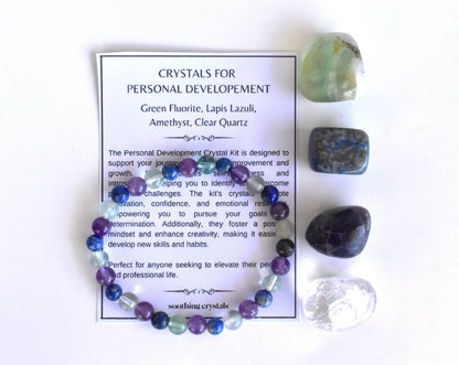 PERSONAL DEVELOPMENT Crystal Kit, Crystals for Student.