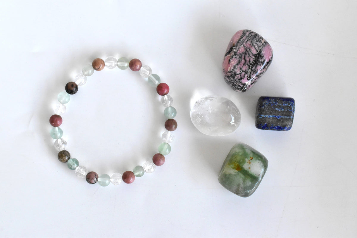 BOOST BRAIN POWER PACK Crystal Kit, Crystal Gift Kit.