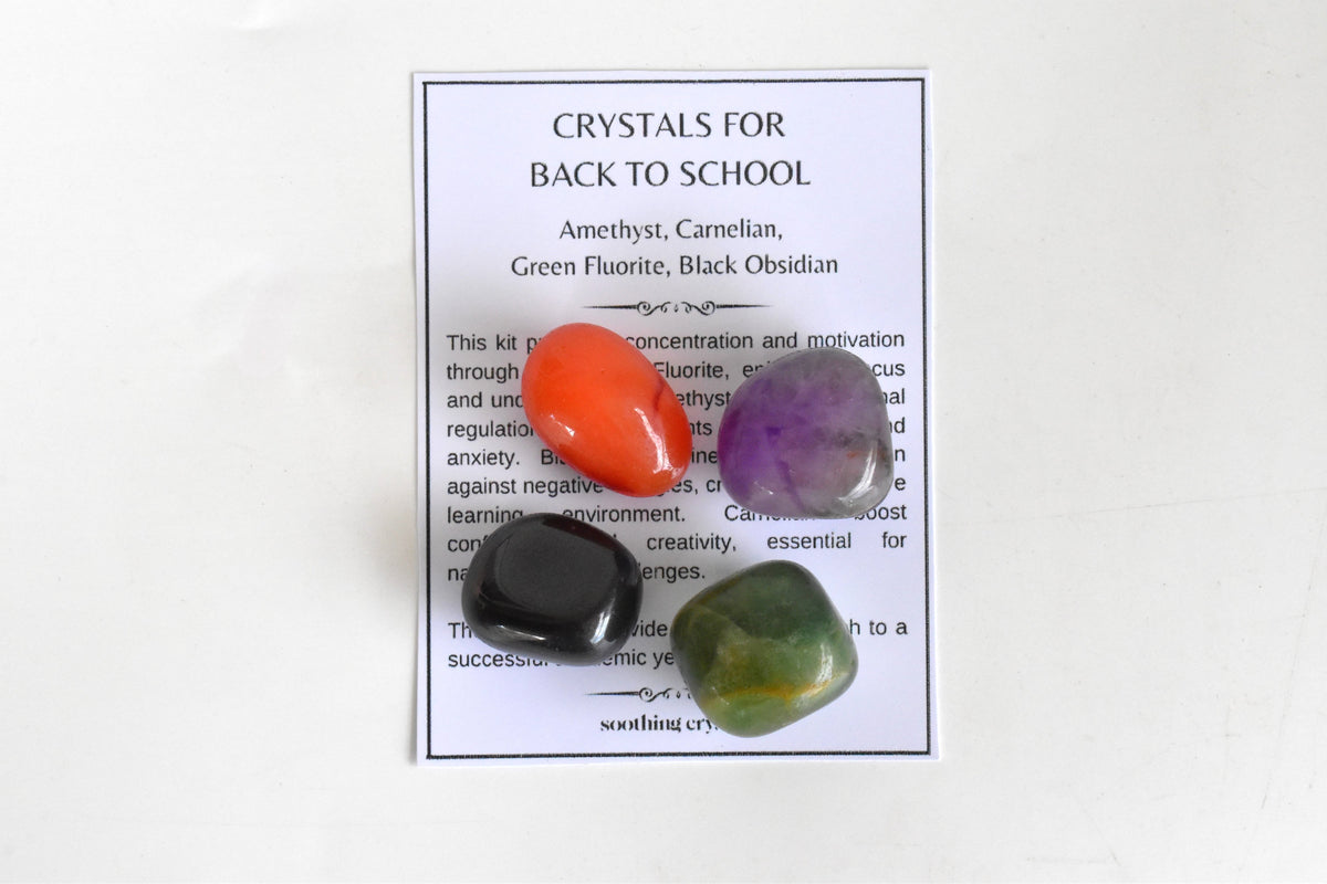 BACK TO SCHOOL Crystal Kit, Crystal For Student Kit.