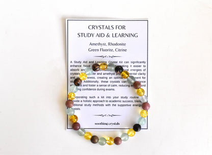 STUDY AID &amp; LEARNING Crystal Kit, Crystal Kit.  DestGlow