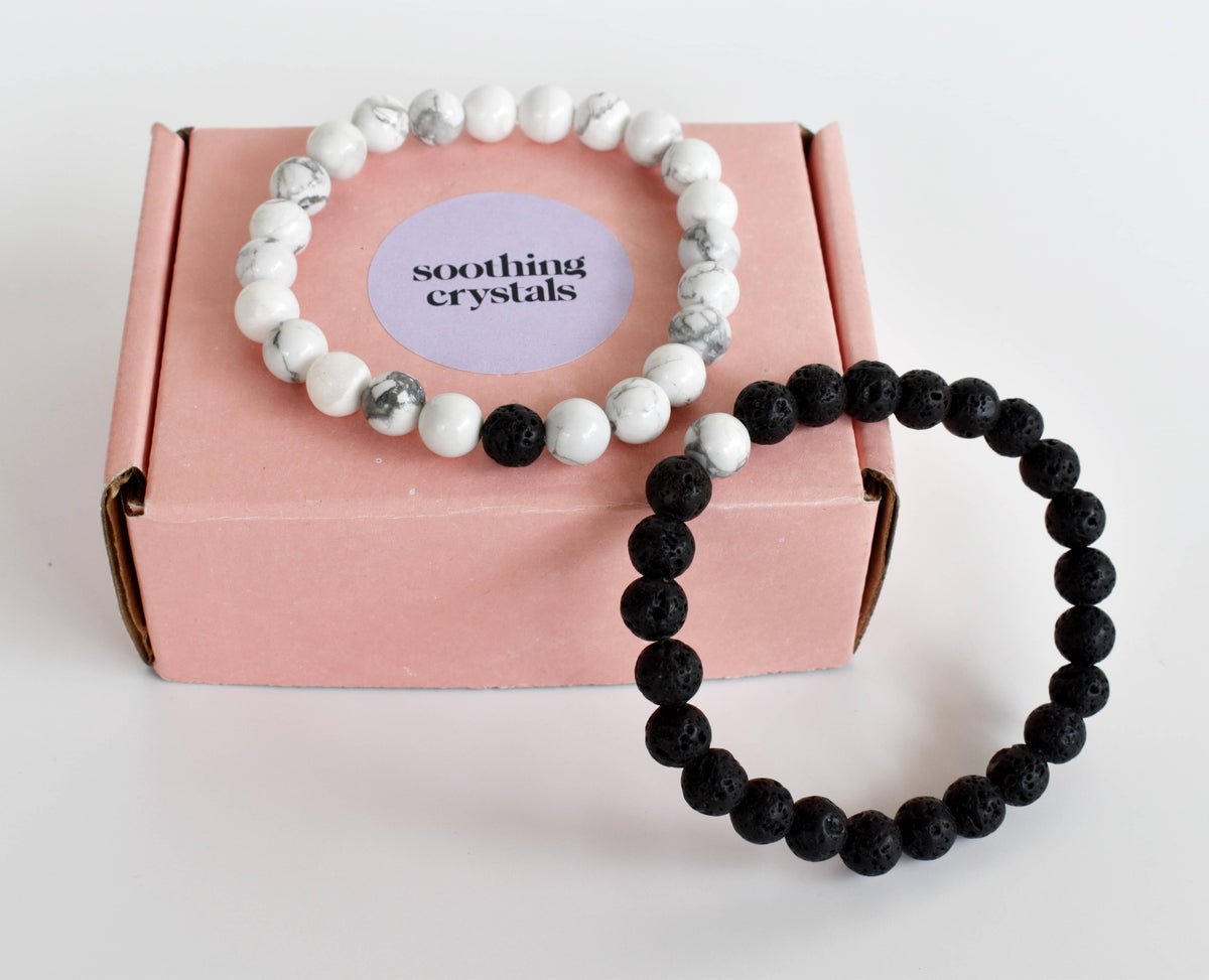 Lava Howlte Couple Bracelets, Anniversary Gift (Expansion and Inspiration )  DestGlow