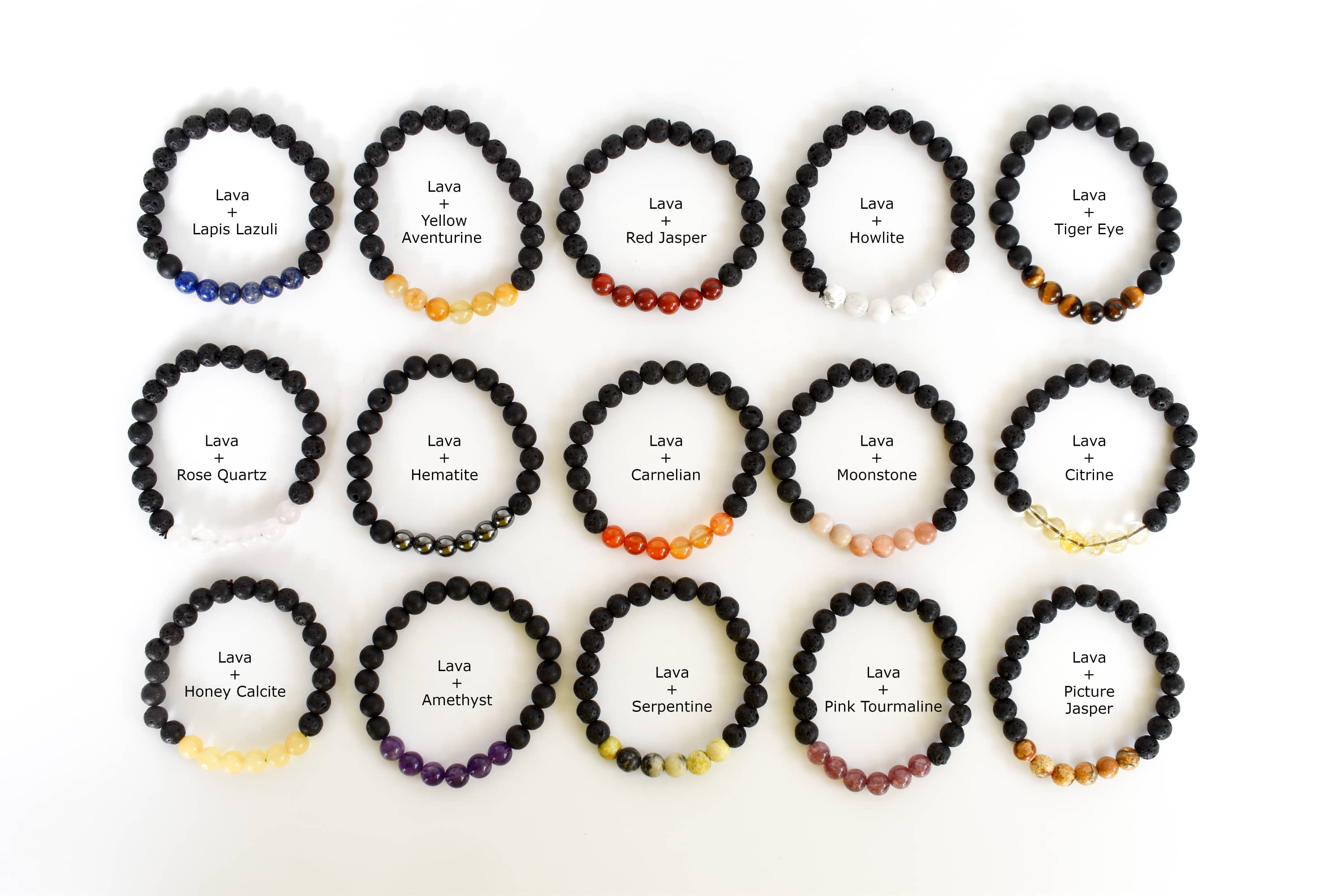 Lava Diffuser Bracelet, Lava with Rose Quartz Beads Diffuser Jewelry, Aromatherapy, Essential Oil Bracelet, Spiritual Gift, Yoga Gift for Her,  DestGlow