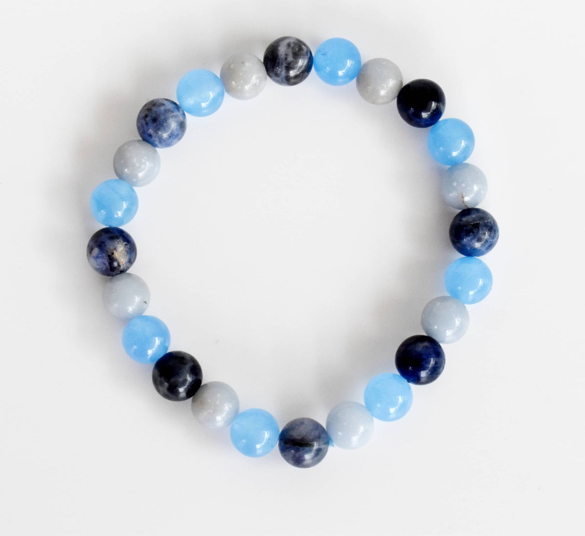 THIRD EYE Chakra Crystal Bracelet  DestGlow