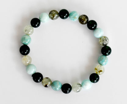 THROAT Chakra Bracelet (Find Your Voice and Expression)  DestGlow