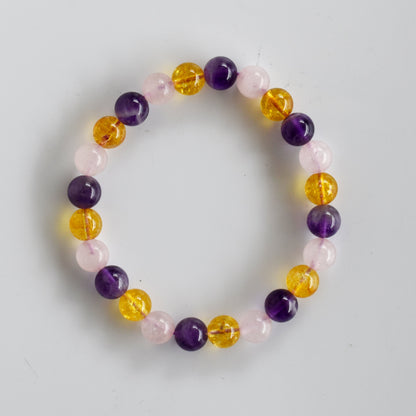 Promoting EMOTIONAL HEALING Bracelet Crystal Bracelet (Protection and Vitality)  DestGlow