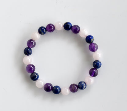 Promoting INNER PEACE Crystal Bracelet (Calmness and Compassion)  DestGlow