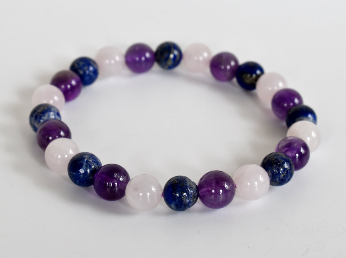 Promoting INNER PEACE Crystal Bracelet (Calmness and Compassion)  DestGlow