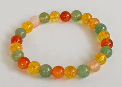 Energizes CREATIVITY Crystal Bracelet (Meditation, opportunity, and inspiration)  DestGlow