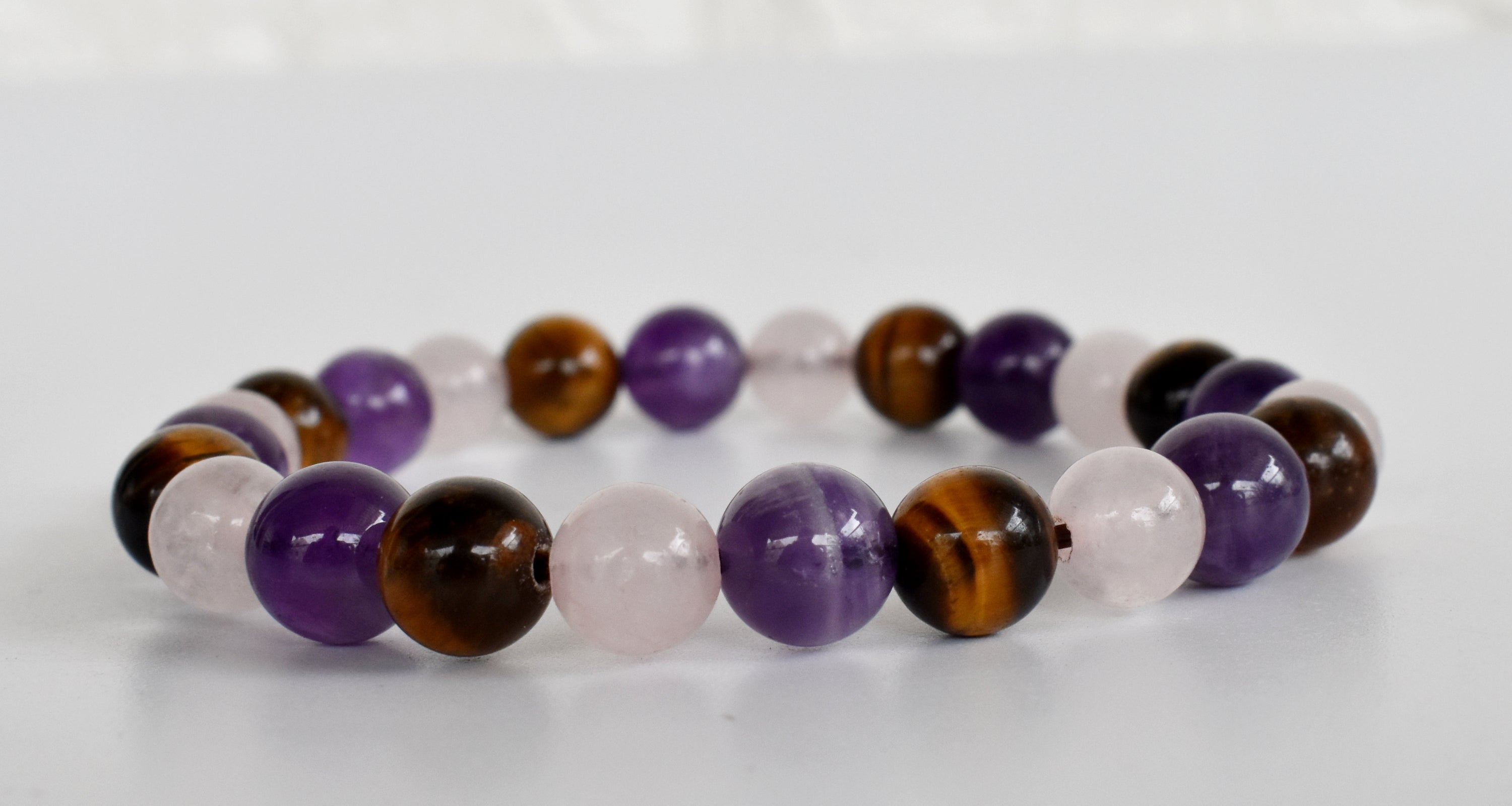 Calming ANXIETY Crystal Bracelet (Calm, Protection, Positivity)  DestGlow