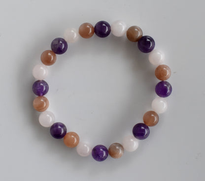 Improve SLEEP Bracelet Crystal Bracelet (Emotional Stress, Meditation )  DestGlow