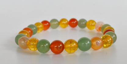 Energizes CREATIVITY Crystal Bracelet (Meditation, opportunity, and inspiration)  DestGlow