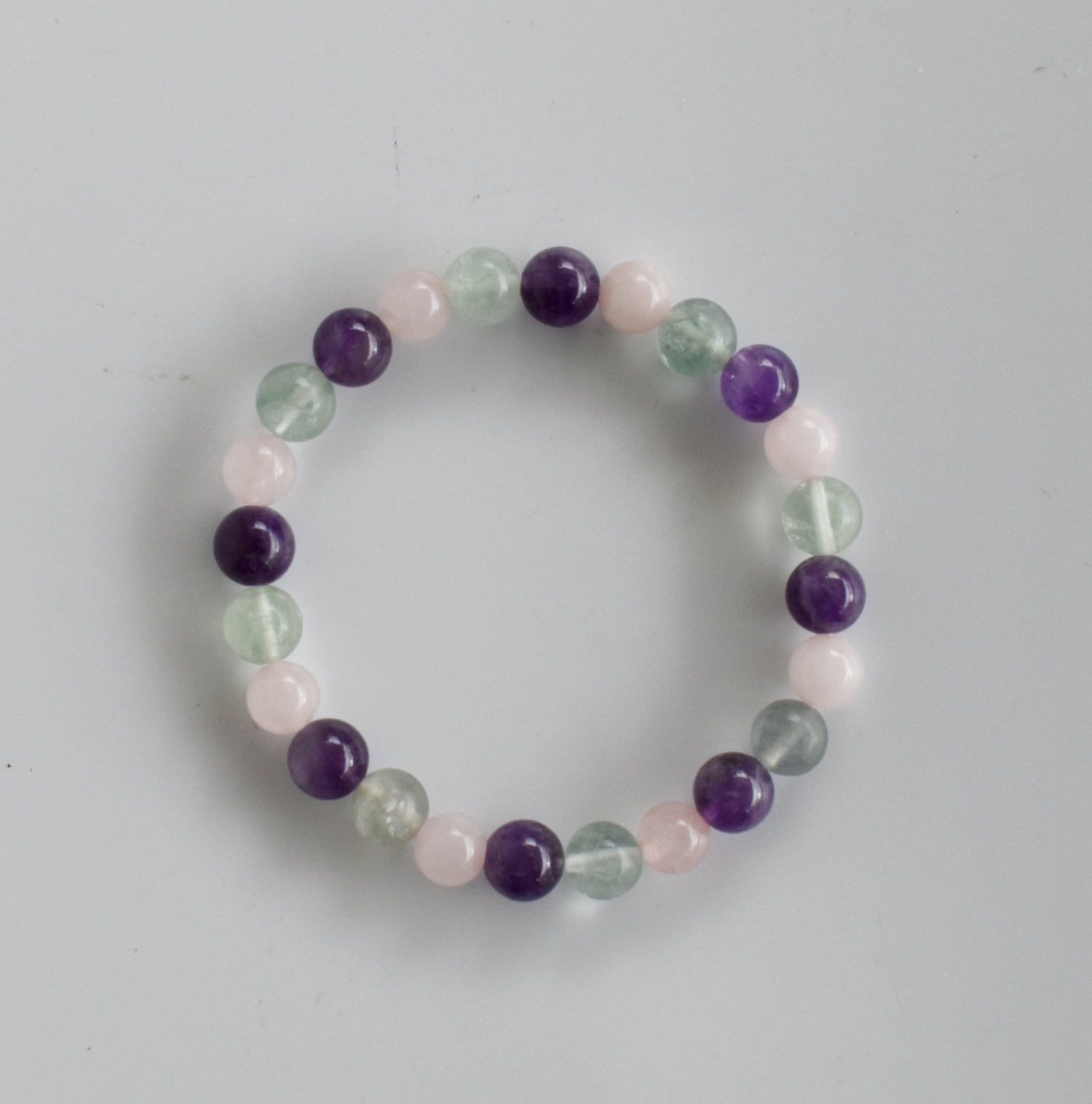 Assisting in Achieving CALM Crystal Bracelet(Tranquility and Mental Clarity)  DestGlow