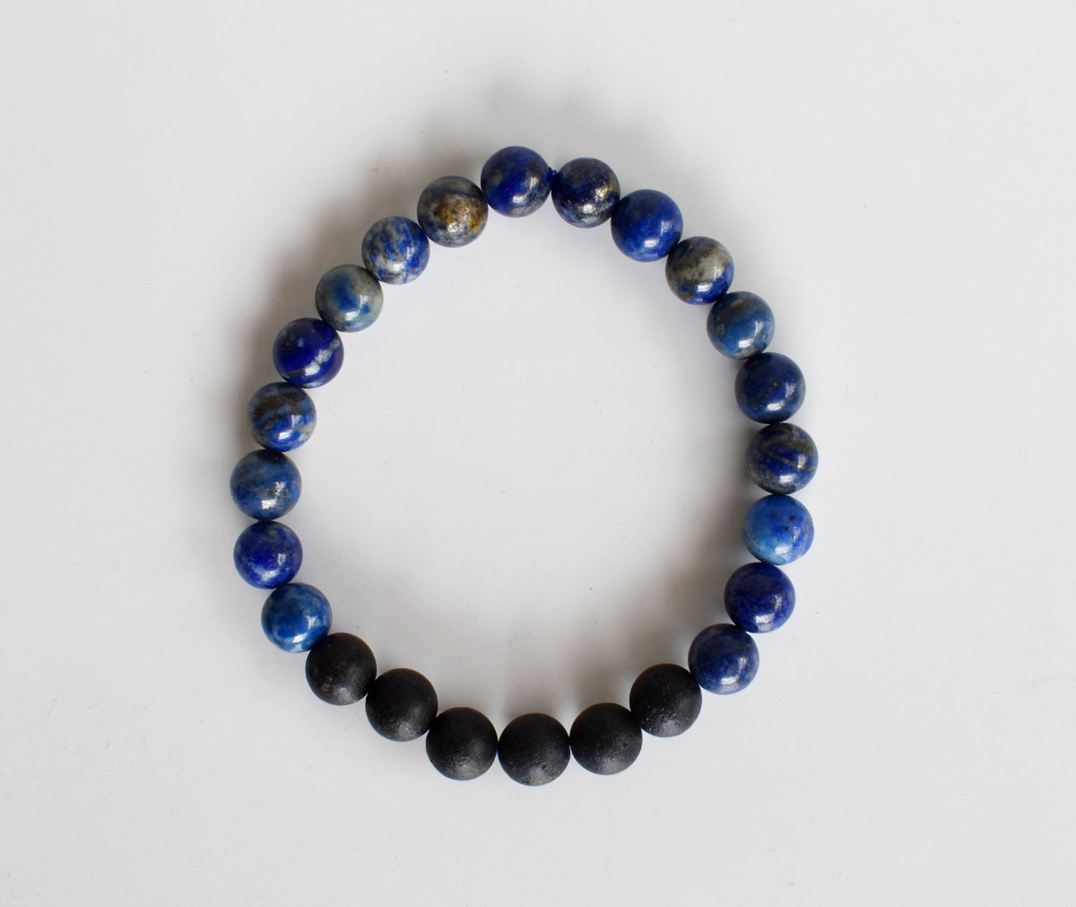 Lapis Lazuli Diffuser Bracelet, Lava Diffuser Jewelry, Aromatherapy, Essential Oil Bracelet, Spiritual Gift, Yoga Gift for Her  DestGlow