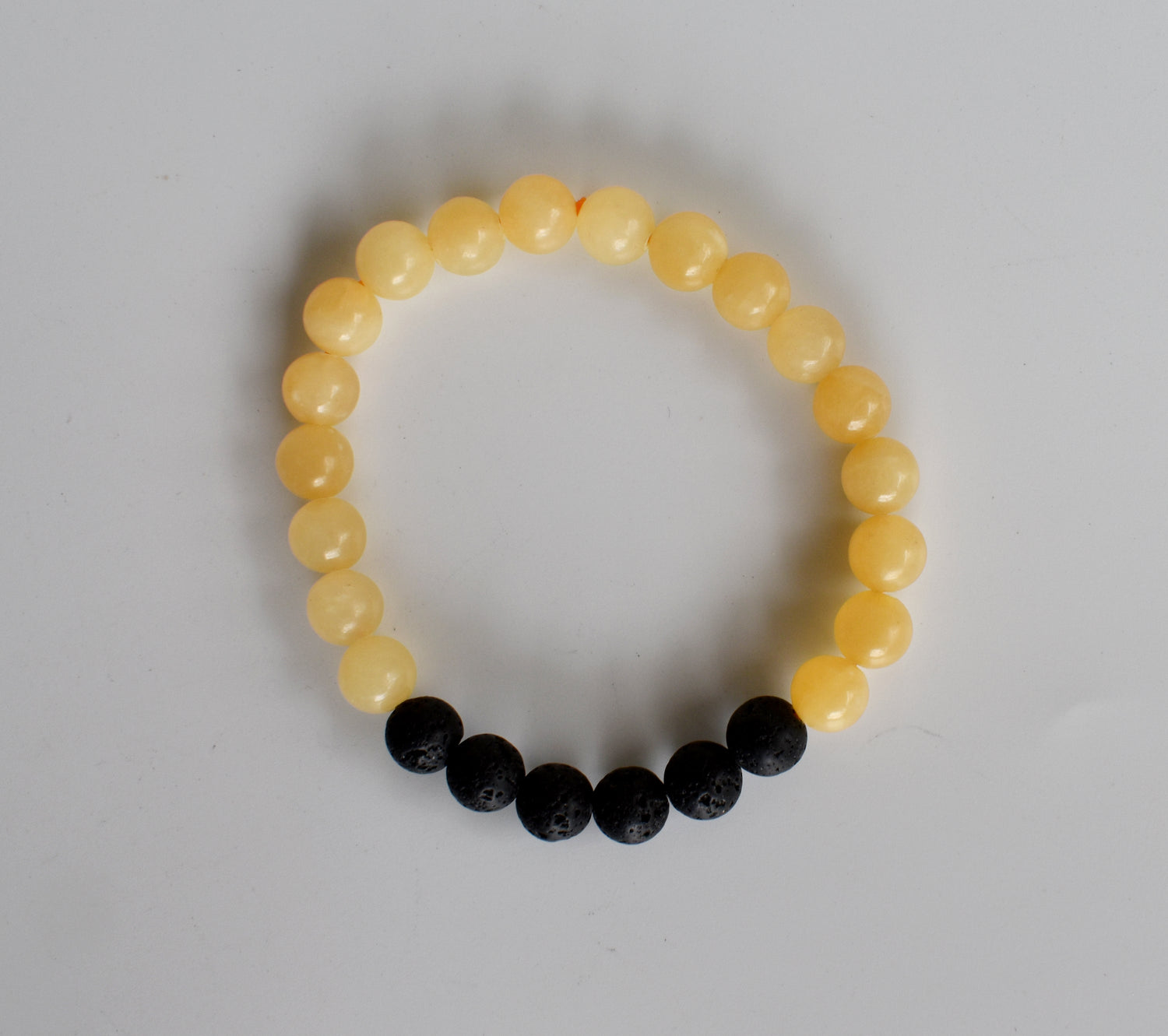 Honey Calcite Diffuser Bracelet, Lava Diffuser Jewelry, Aromatherapy, Essential Oil Bracelet, Spiritual Gift, Yoga Gift for Her  DestGlow
