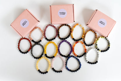 Rose Quartz Diffuser Bracelet, Lava Diffuser Jewelry, Aromatherapy, Essential Oil Bracelet, Spiritual Gift, Yoga Gift for Her  DestGlow