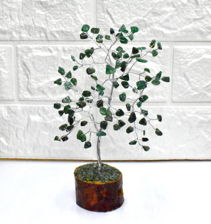 Green Jade Crystal Tree (Peace Of Mind and Stress Relief)  DestGlow