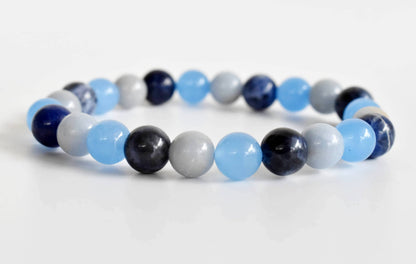 THIRD EYE Chakra Crystal Bracelet  DestGlow