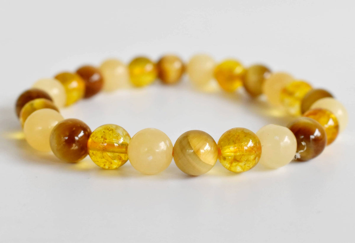 SOLAR PLEXUS Chakra Bracelet (Elevate Your Confidence)  DestGlow