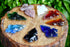 Assorted 8 Pcs Cross Arrowhead Points Set, 2 inch Mix Cross Arrowhead  DestGlow