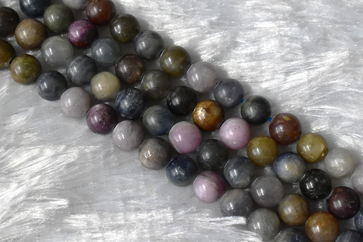Multi Sapphire Gemstone Beads, Crystal Beads for Jewelry
