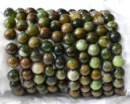 Green Opal Gemstone Beads, Crystal Beads for Jewelry