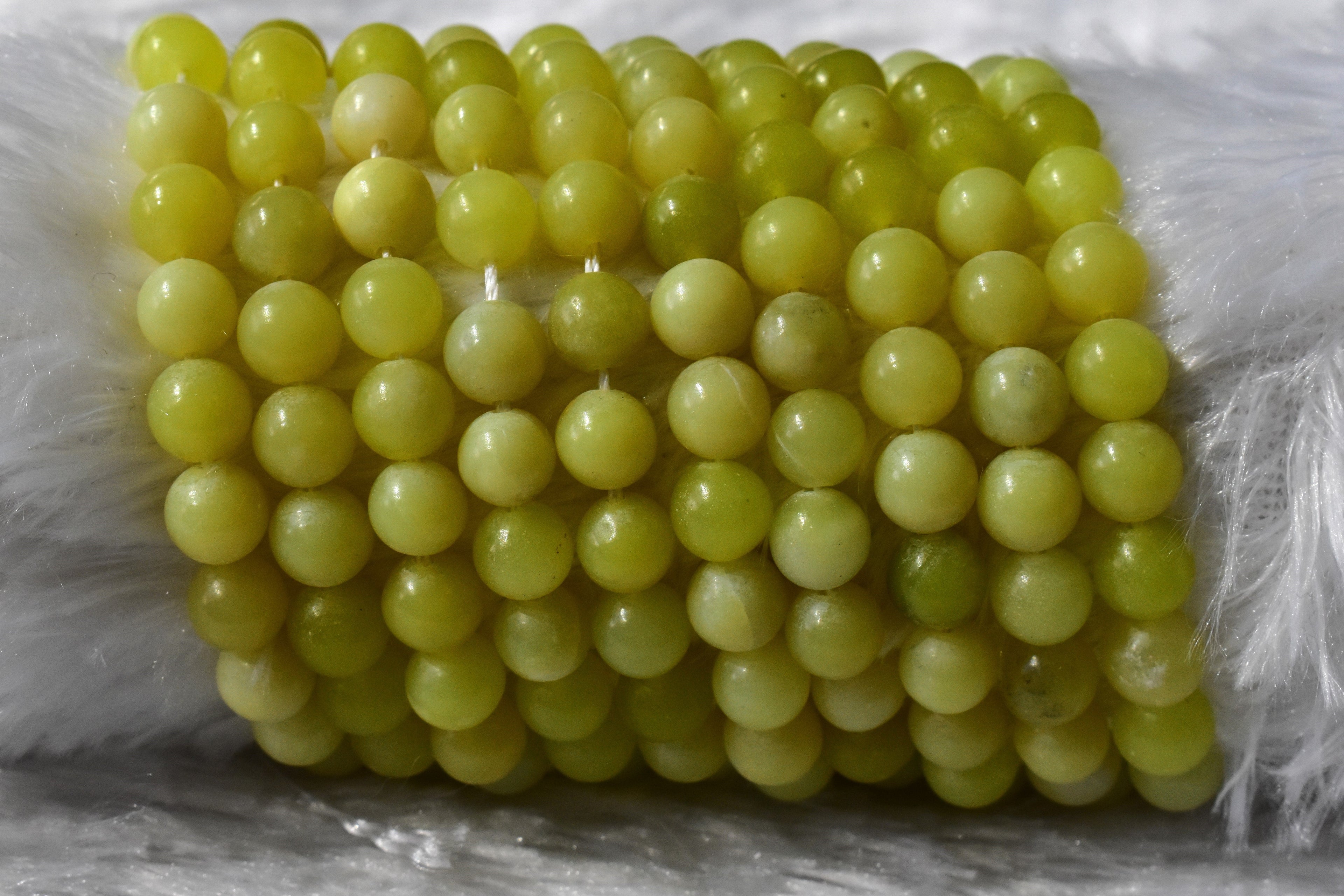 Lemon Quartz Gemstone Beads, Crystal Beads for Jewelry
