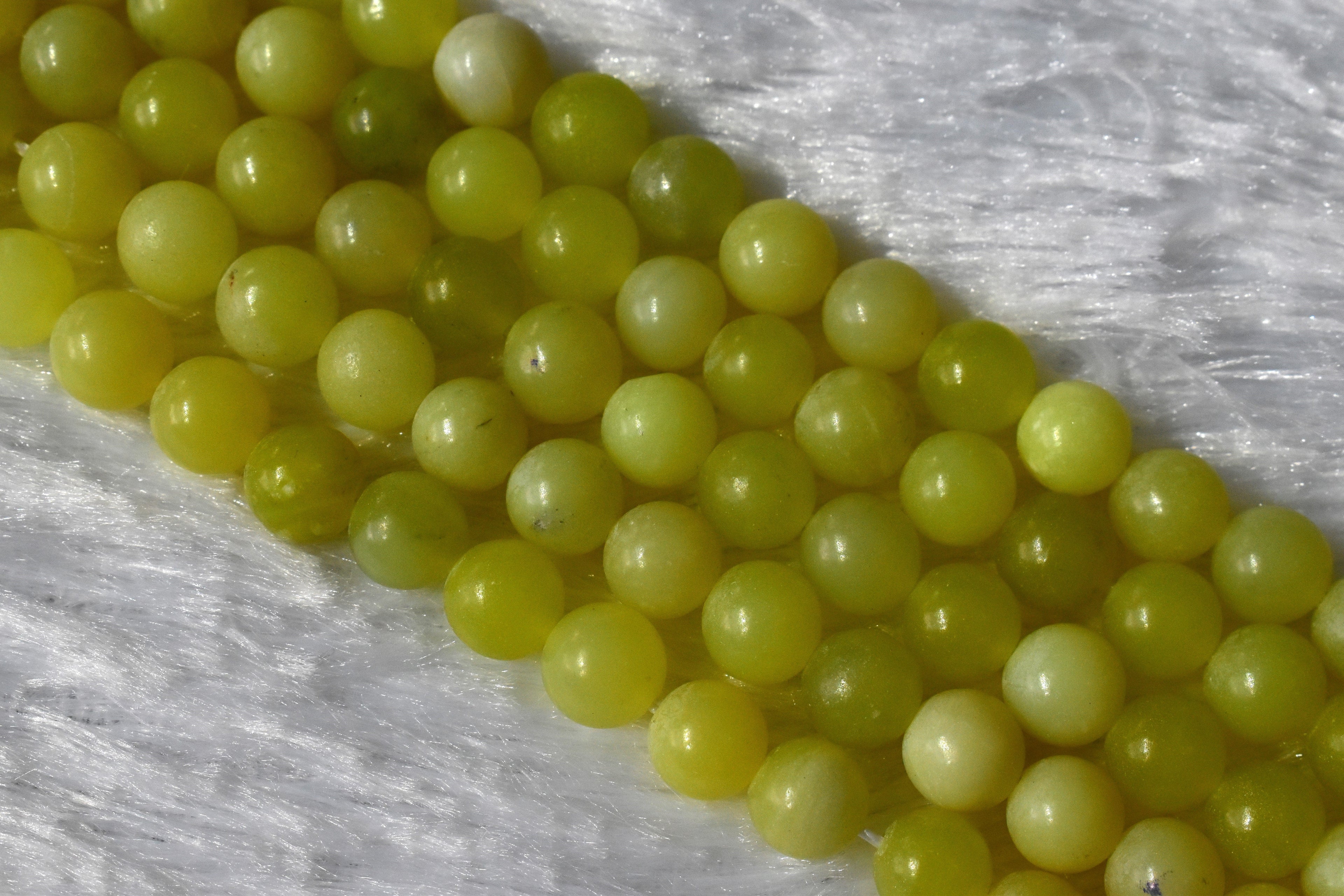 Lemon Quartz Gemstone Beads, Crystal Beads for Jewelry