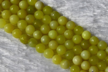 Lemon Quartz Gemstone Beads, Crystal Beads for Jewelry