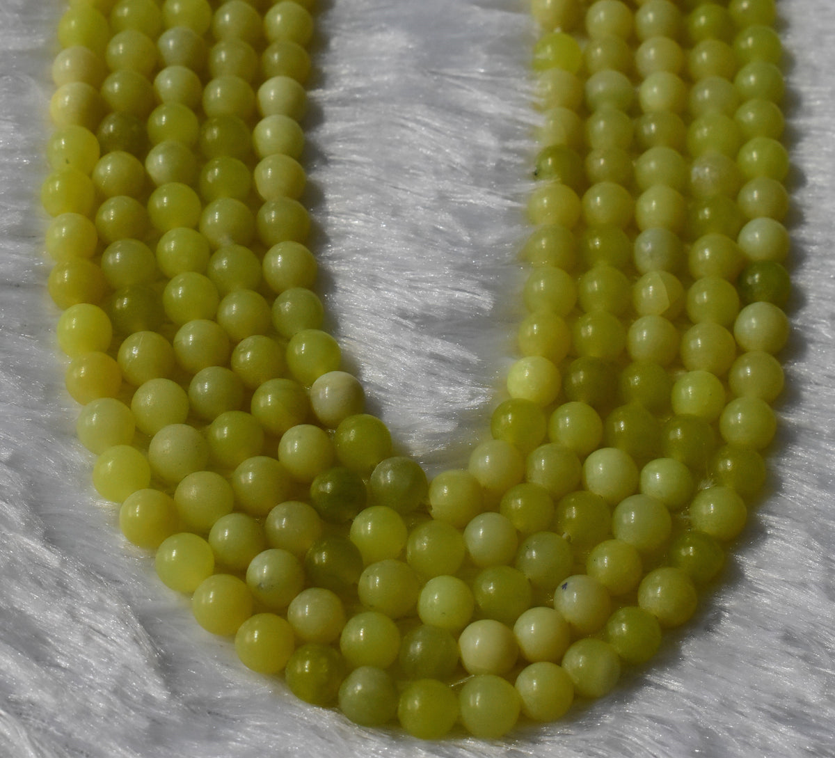 Lemon Quartz Gemstone Beads, Crystal Beads for Jewelry