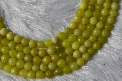 Lemon Quartz Gemstone Beads, Crystal Beads for Jewelry