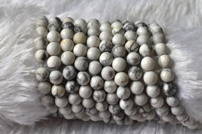 Howlite Faceted Beads, Crystal Beads for Jewelry  DestGlow