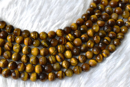 Tiger eye Faceted Beads, Crystal Beads for Jewelry.  DestGlow