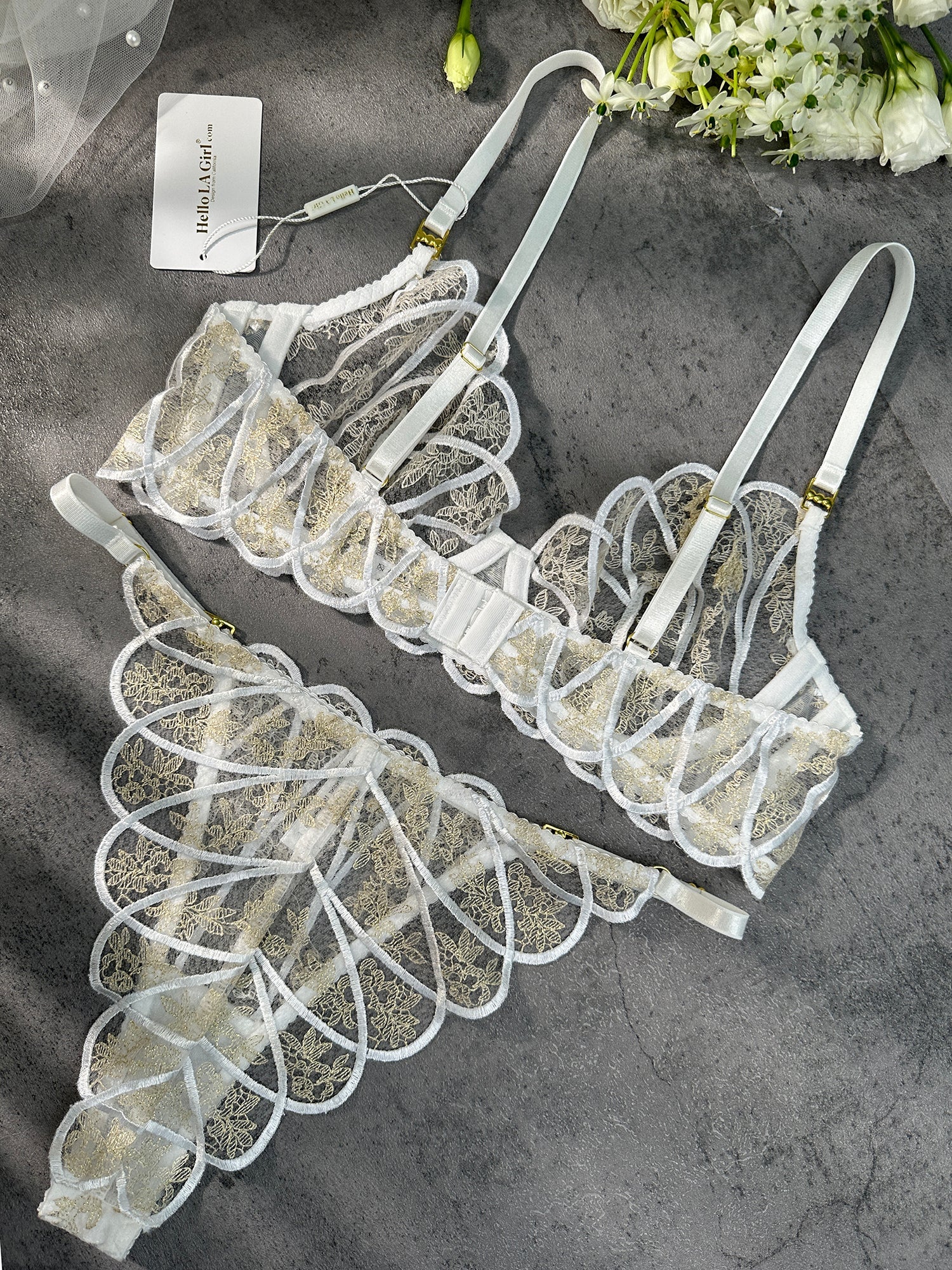 Heavenly Glow Radiance Luxe Lingerie Set 