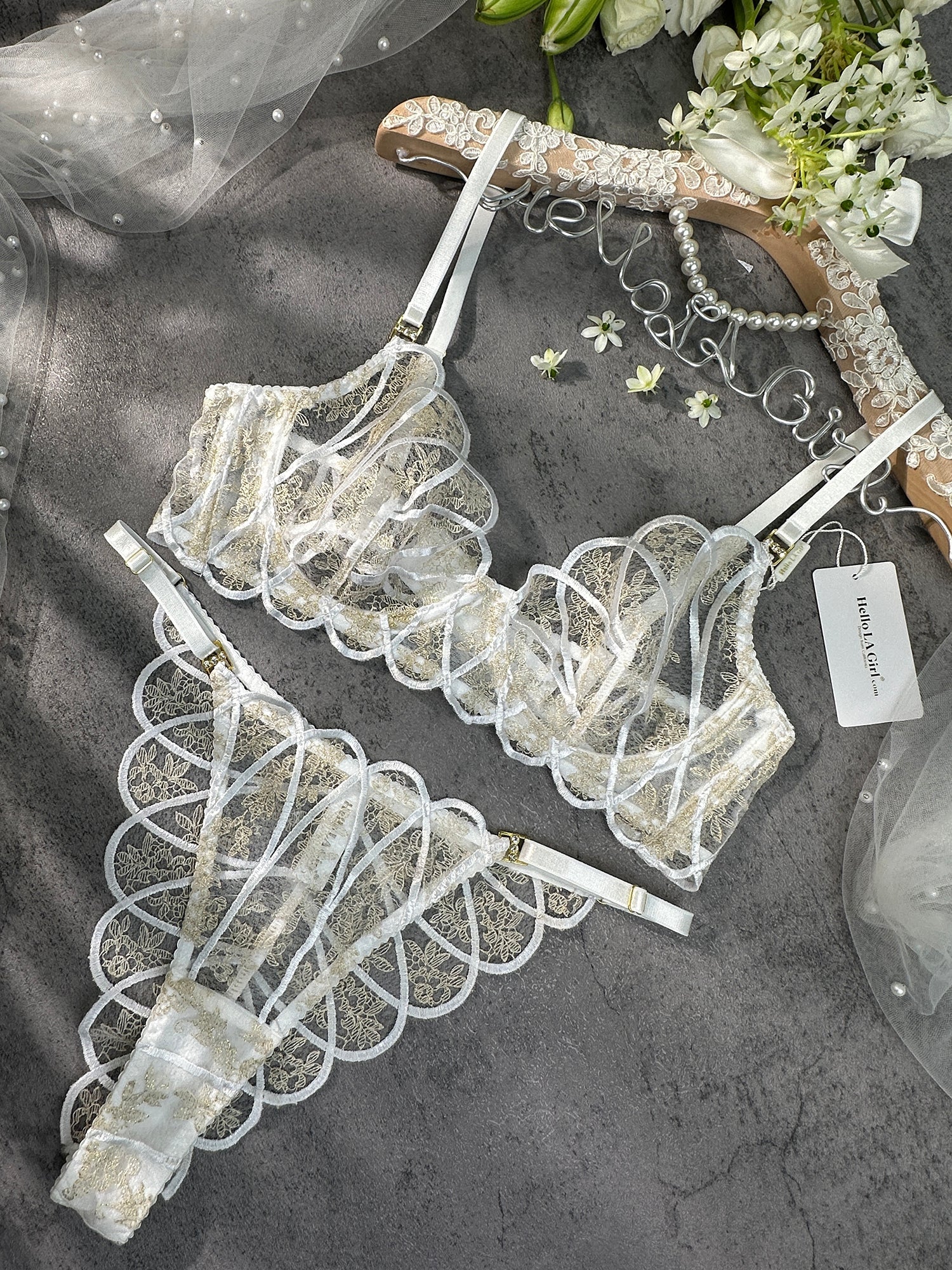 Heavenly Glow Radiance Luxe Lingerie Set 