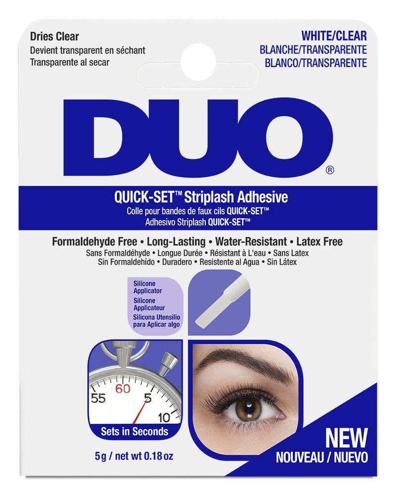DUO Quick-Set Striplash Adhesive - Clear 
