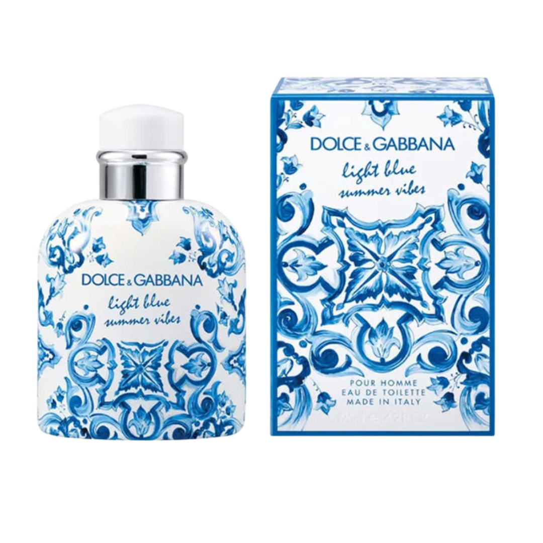 Dolce &amp; Gabbana Light Blue Summer Vibes Pour Homme Eau de Toilette (4.2 oz) by Farmacias Savia