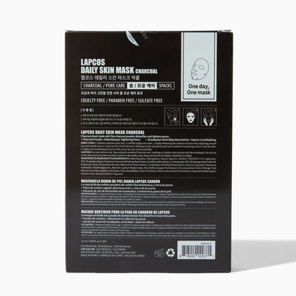 Daily Charcoal Sheet Mask - Skin Detox  DestGlow