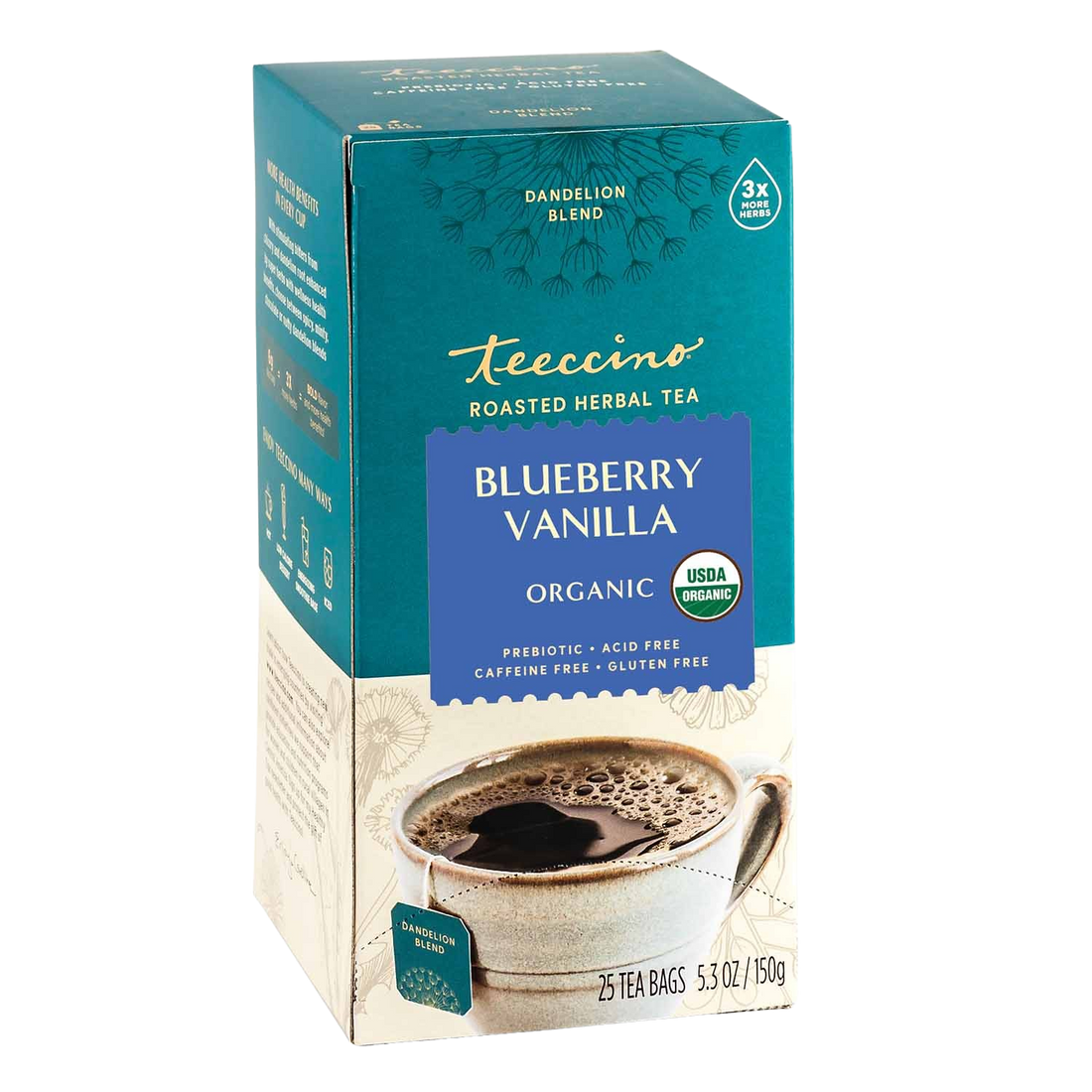 Blueberry Vanilla Chicory Herbal Tea